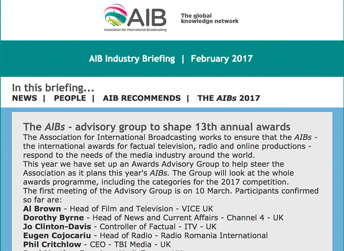 AIB industry briefing for February