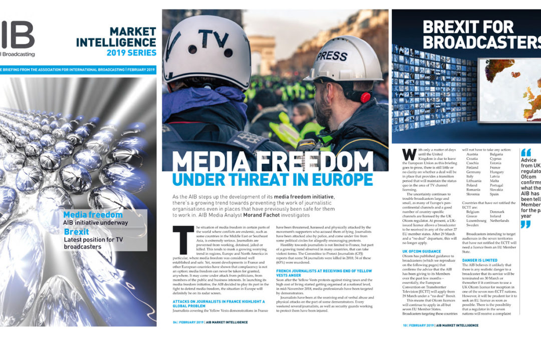 Media freedom to Brexit to tenders – all covered in latest AIB Member briefing