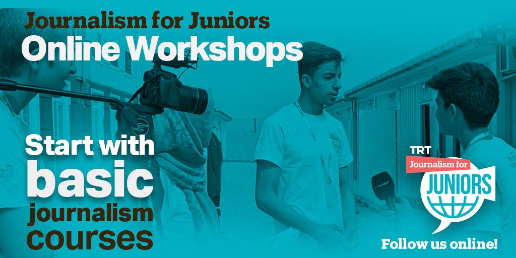 Trt World Citizen’s “Journalism For Juniors” starts online workshops