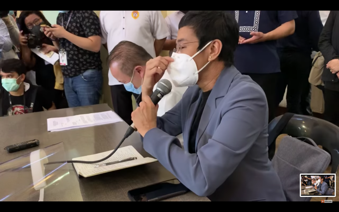 Bad day for media freedom in Philippines as Maria Ressa convicted