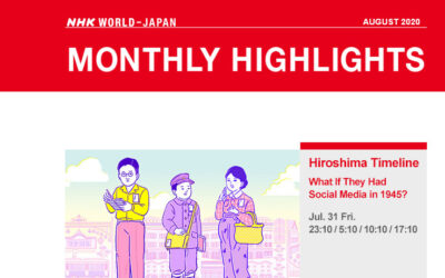 NHK WORLD August programme highlights