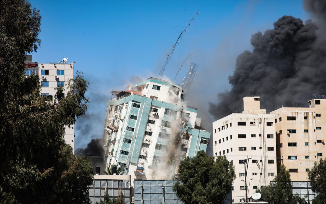 Al Jazeera condemns destruction of its offices in Gaza