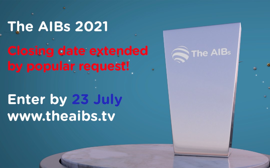 AIBs 2021 – closing date extended