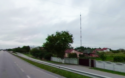 Another Ukraine transmission tower targeted