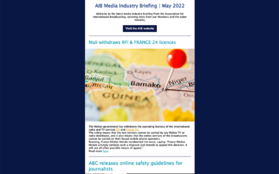 Keeping the media world informed – latest AIB global news briefing published
