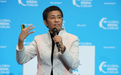 Nobel Peace Prize laureate Maria Ressa opens DW’s Global Media Forum in Bonn