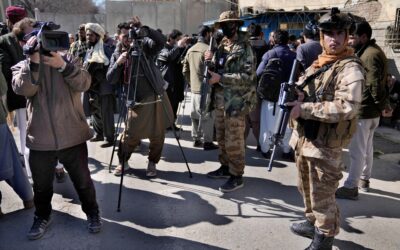 USAGM CEO Bennett condemns media restrictions in Afghanistan