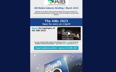 March 2023 global news briefing published by the AIB Secretariat