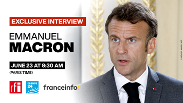 Exclusive interview with President Macron