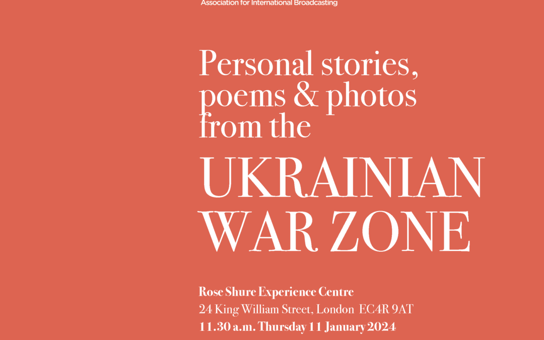 Ukraine War Zone – first AIB event of 2024