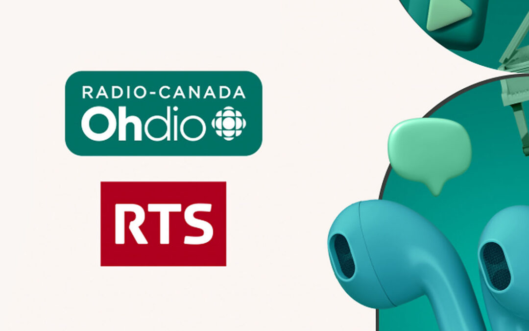 Radio-Canada and RTS partner up to share podcast content