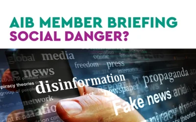AIB publishes new member briefing on social media, disinformation and trust in news