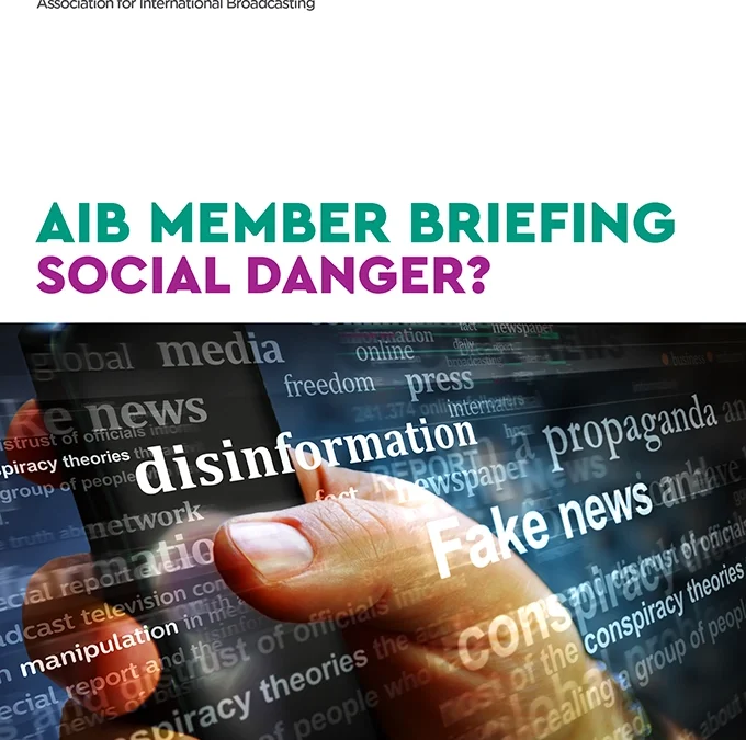 AIB publishes new member briefing on social media, disinformation and trust in news