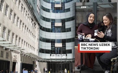 BBC News Uzbek launches on TikTok