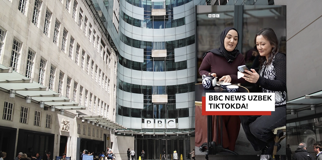 BBC News Uzbek launches on TikTok